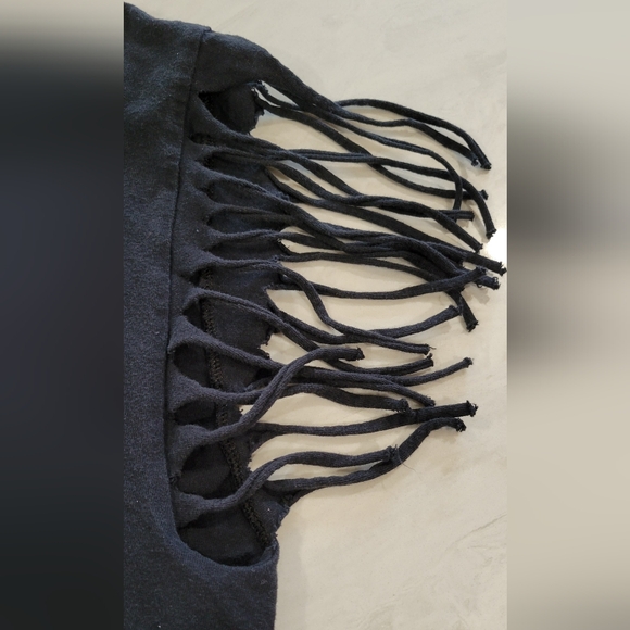 JOHNNY CASH Cut T shirt Unisex handcrafted - Picture 4 of 5